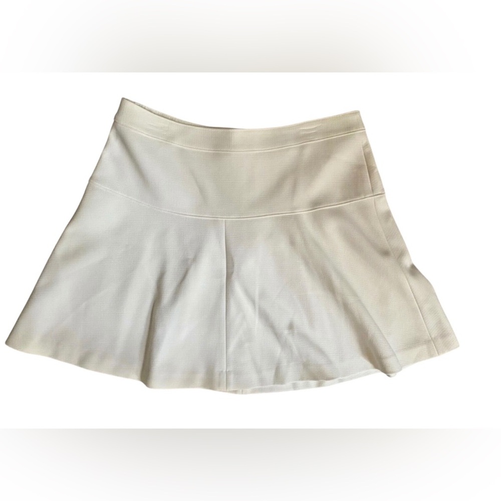 Banana Republic White Mini Skirt